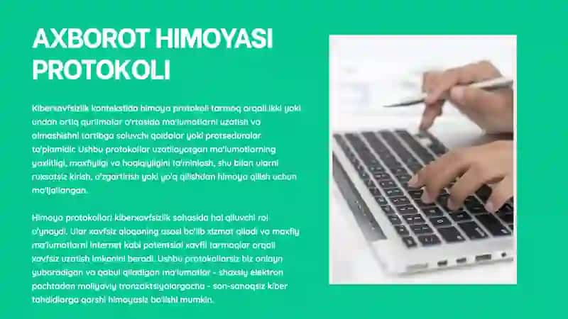 Axborot himoyasi protokoli 3