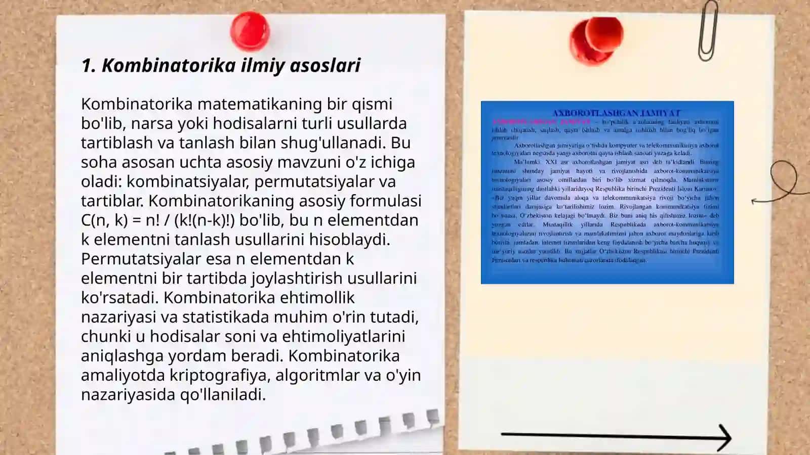 Komminatorika fani rivojlanish tarixi 3