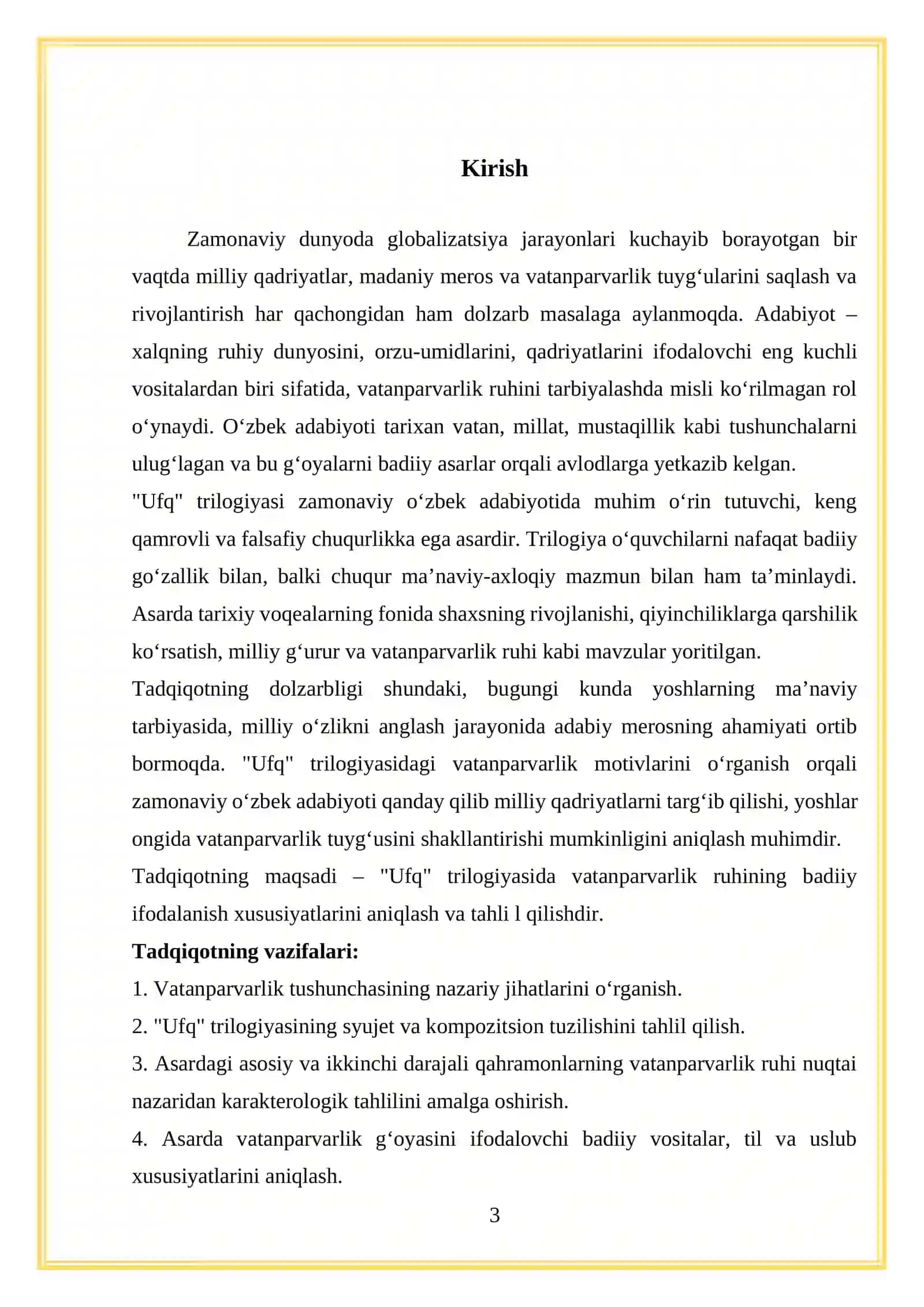 Ufq trilogiyasidan vatanparvarlik ruhining tasviri 3