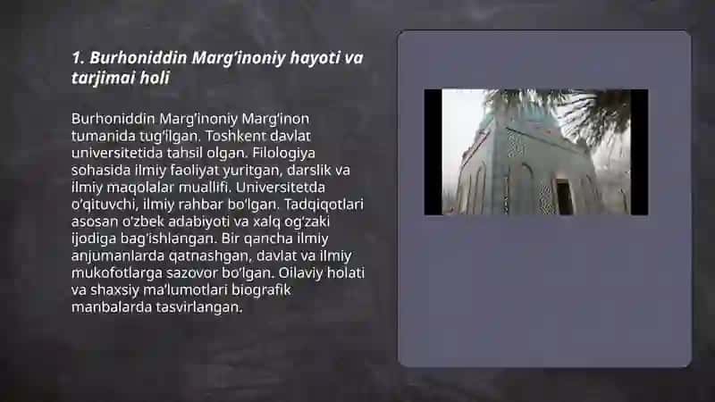 Burhoniddin Margʼinoniy 3