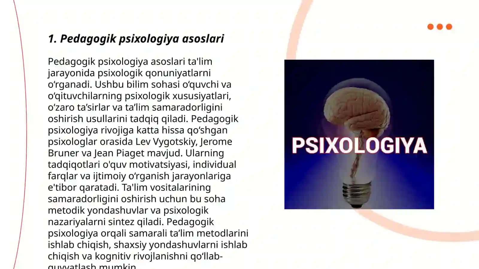 Pedagogik psixologiya asoslari 3