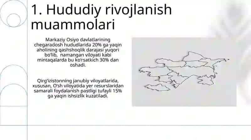 Markaziy Osiyo davlatlarining iqtisodiy geografik o'rni 3