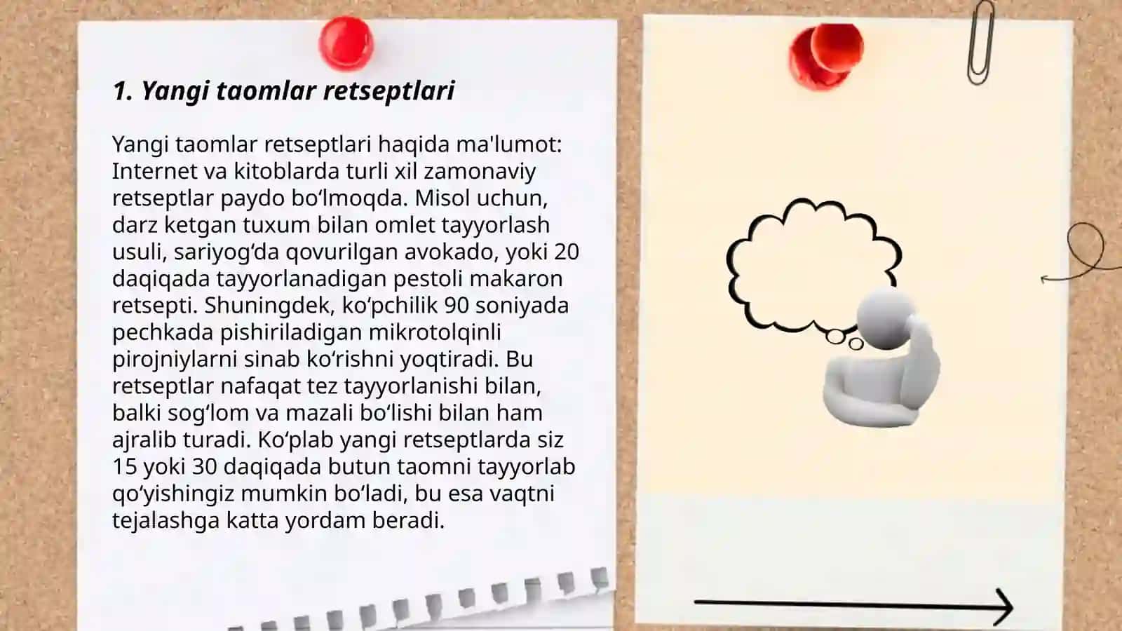 Yangi taomlar retseptlari 3