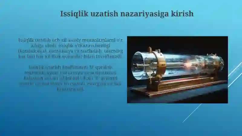Issiqlik almashinish nazaryasi 3