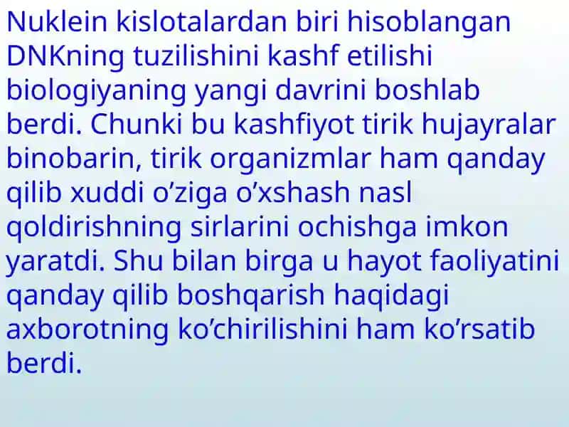 Nuklein kislotalar 3