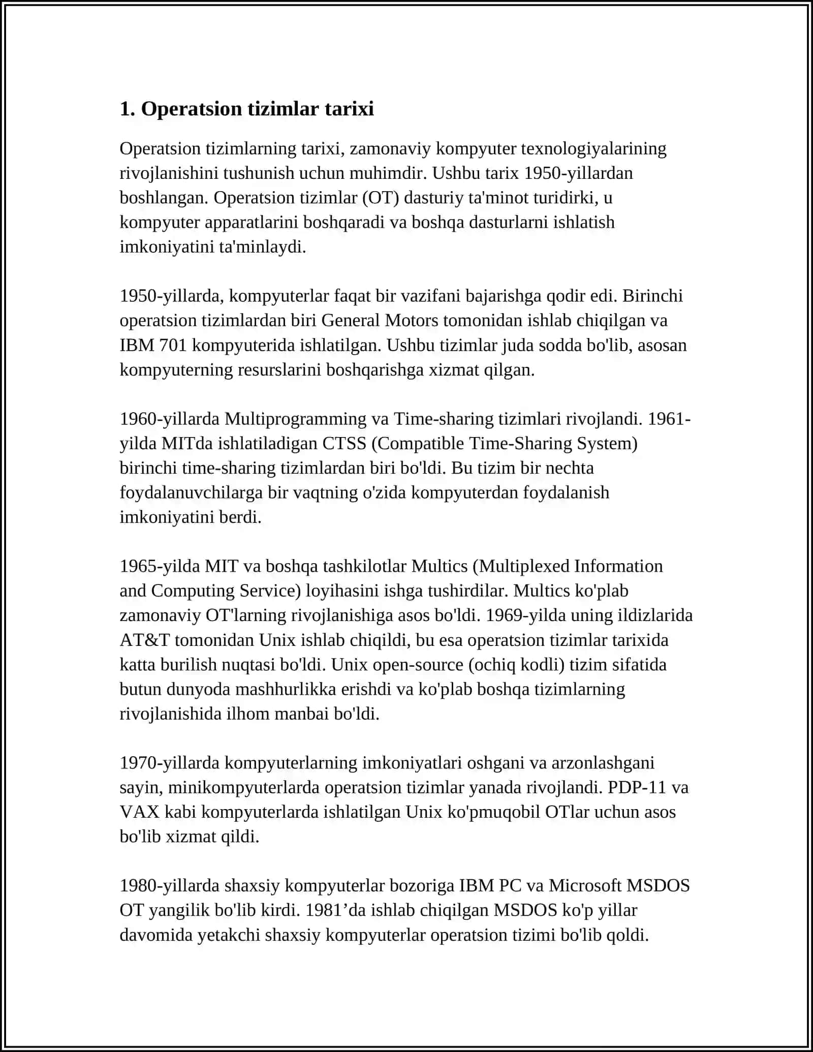 OPERATSION TIZIMLAR 3
