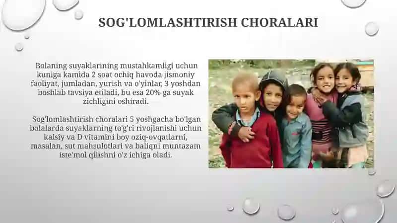 Sog'lomlashtirish choralari 3
