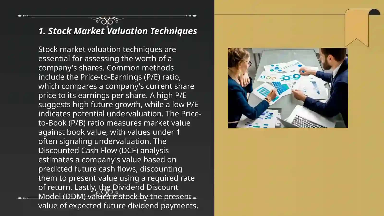 Stock Market Valuation Techniques 3