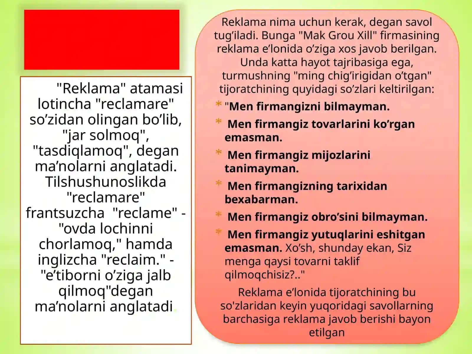 Modernizatsiyalash 3