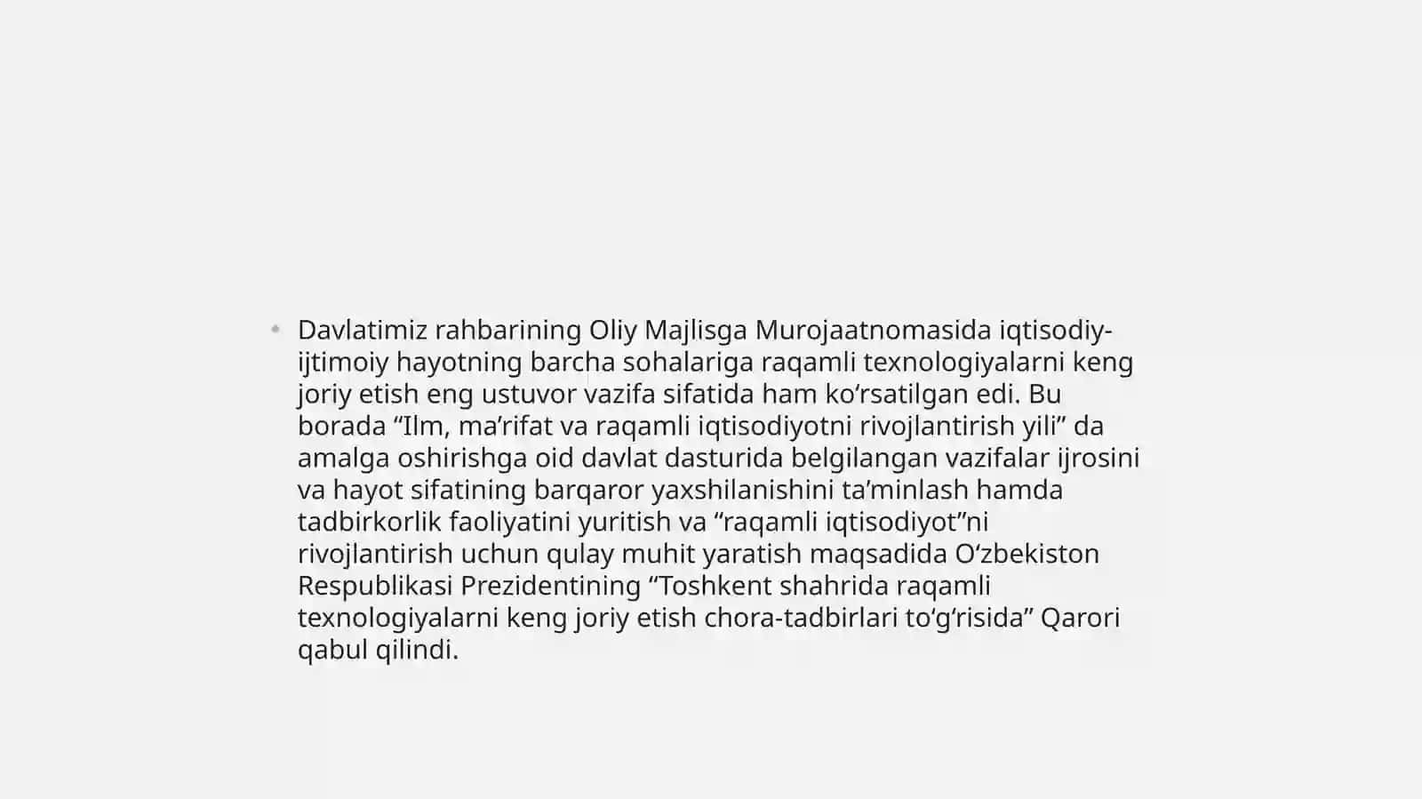 Raqamli texnalogiyalarining qo’llanilish sohalari 3