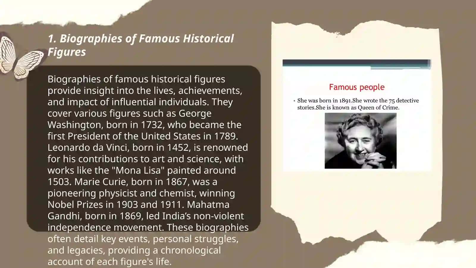 Biographies of Famous Historical Figures 3