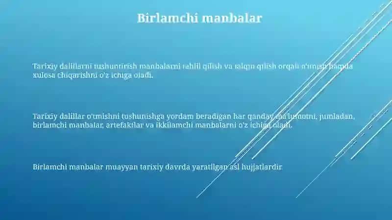 Tarixiy dalil va uni tushuntirib berish 3