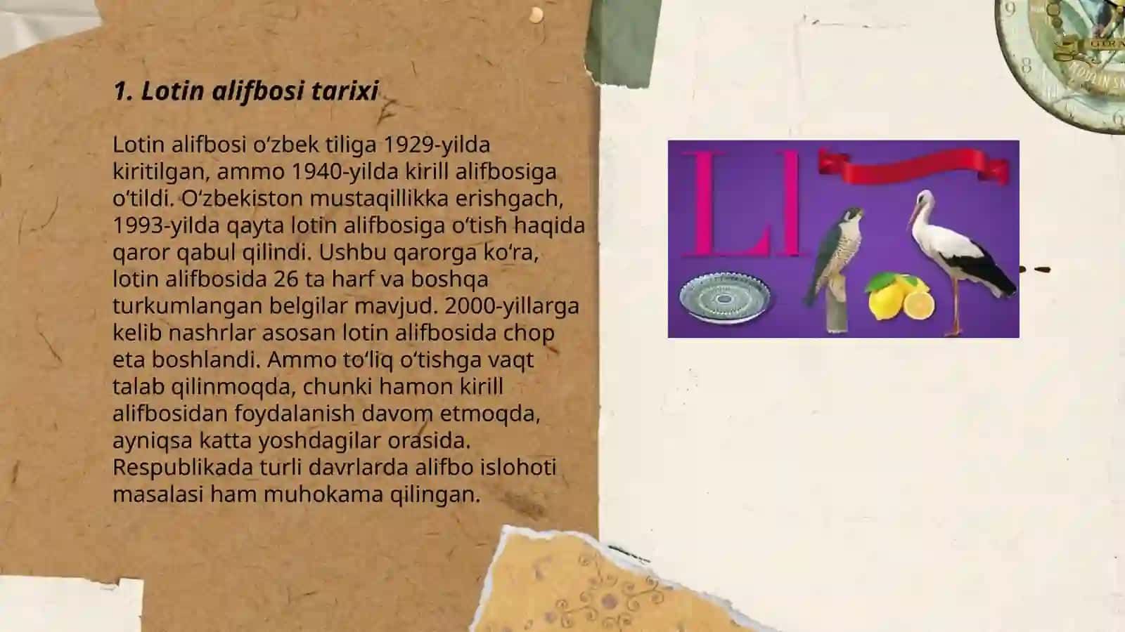 Lotin alifbosi.aurģu qòyish qoidalari 3