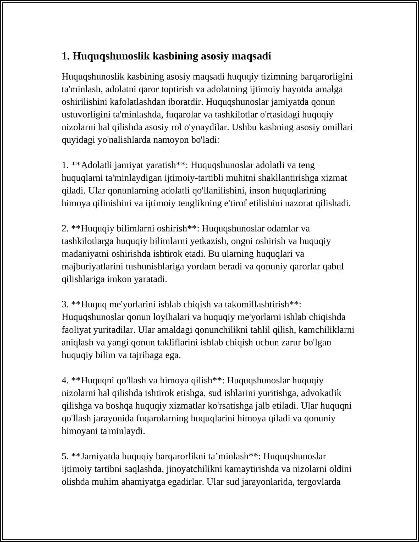 HUQUQSHUNOSLARNING KASB - AXLOQ QOIDALARI 3
