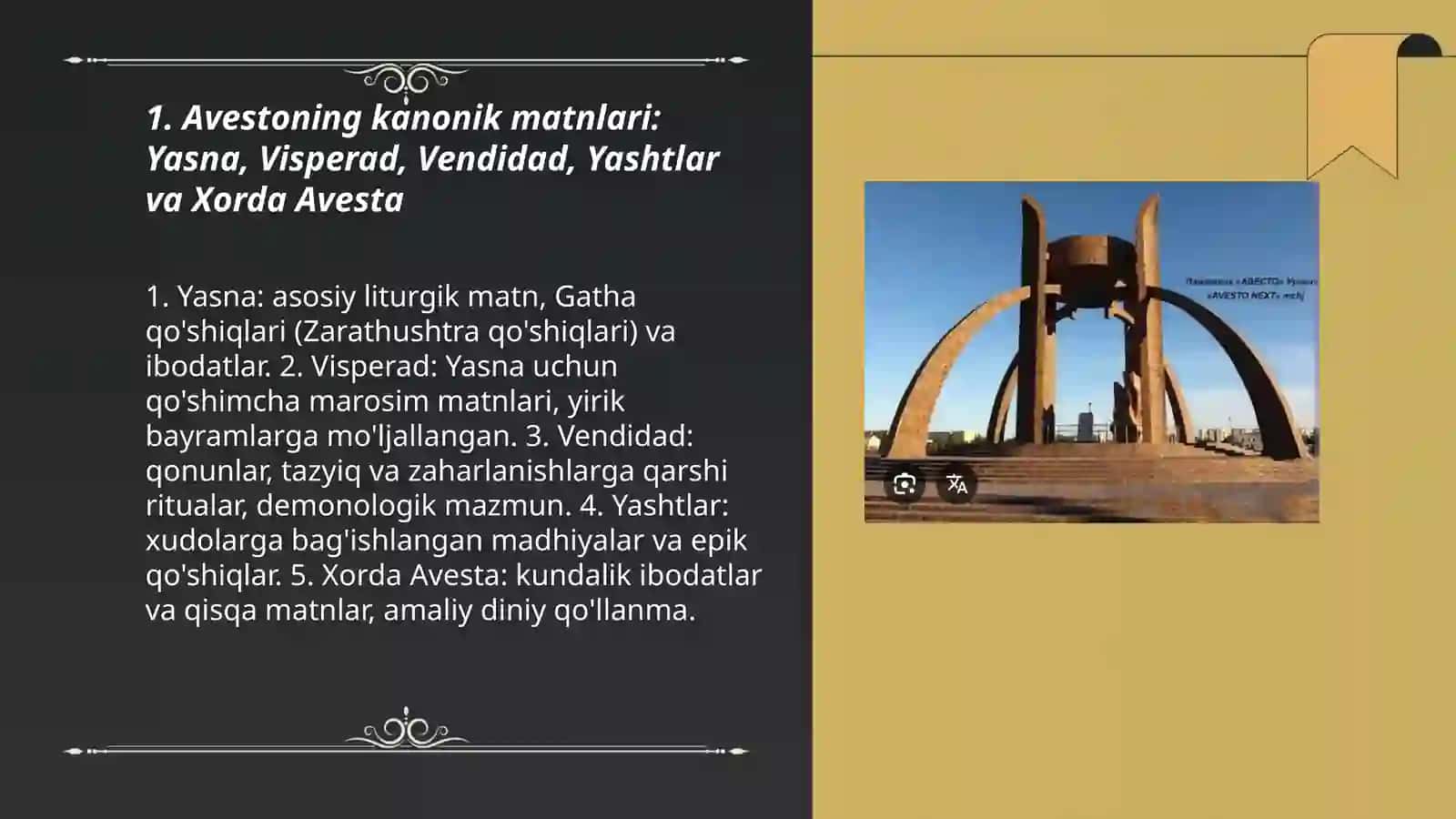 Avestoning qadimgi yozma manbalari 3