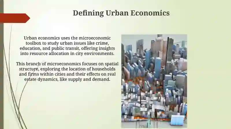 Urban economics 3