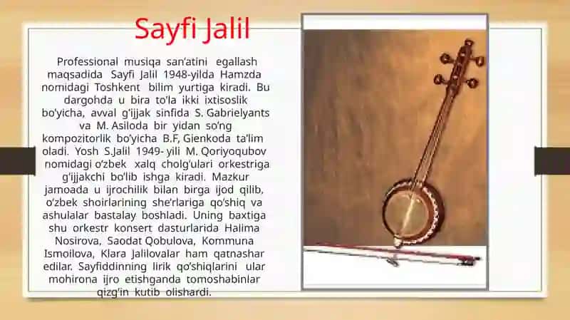 Sayfi Jalil hayoti va ijodi 3