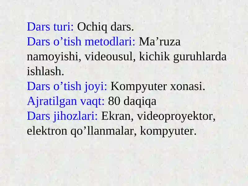 Ziyonet axborot ta'lim tarmog'i va uning loyihalari 3