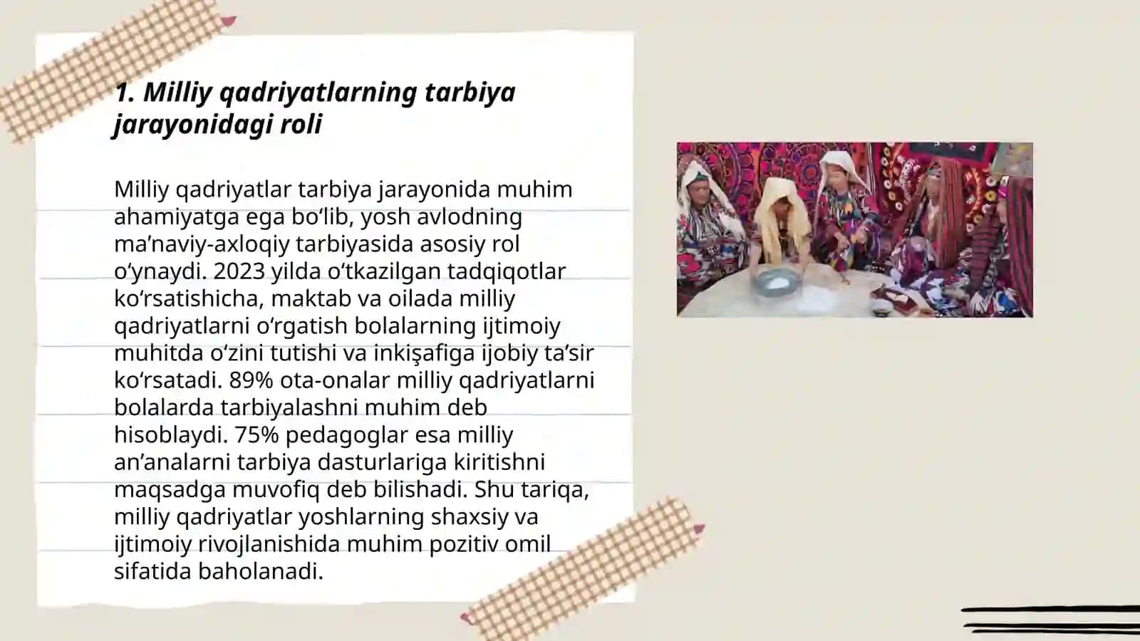 Milliy qadriyatlarning barkamol insonni tarbiyalshdagi ahamiyati 3