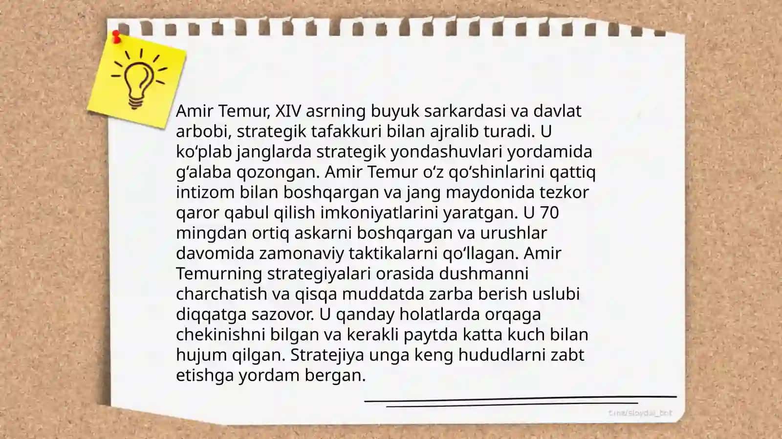 Amir Temurning strategik tafakkuri 3