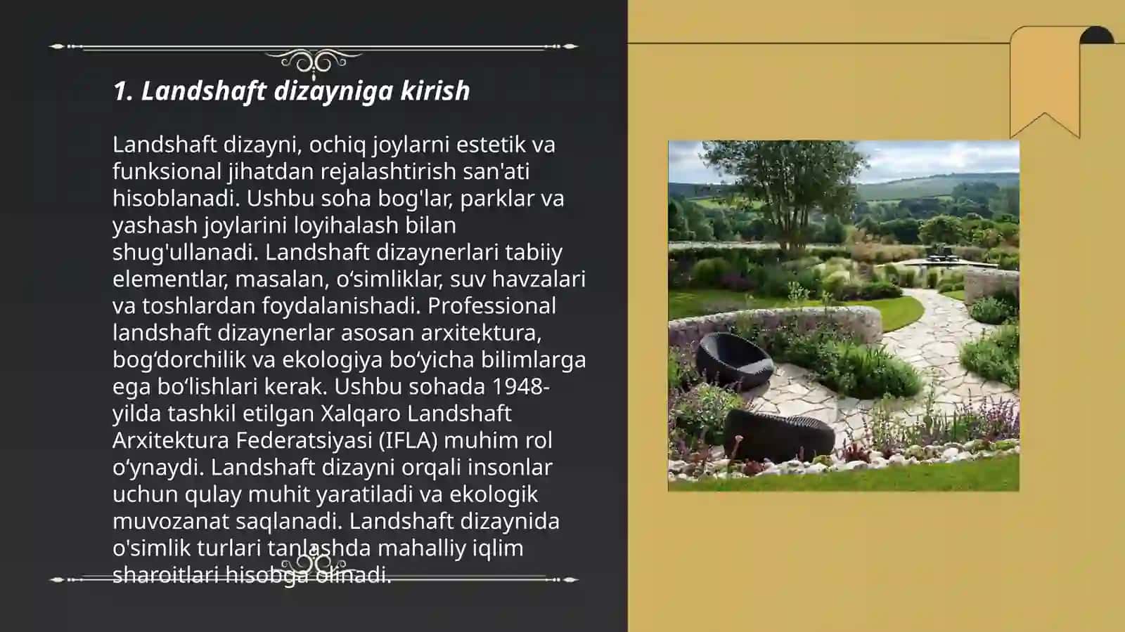 Landshaft dizayni 3