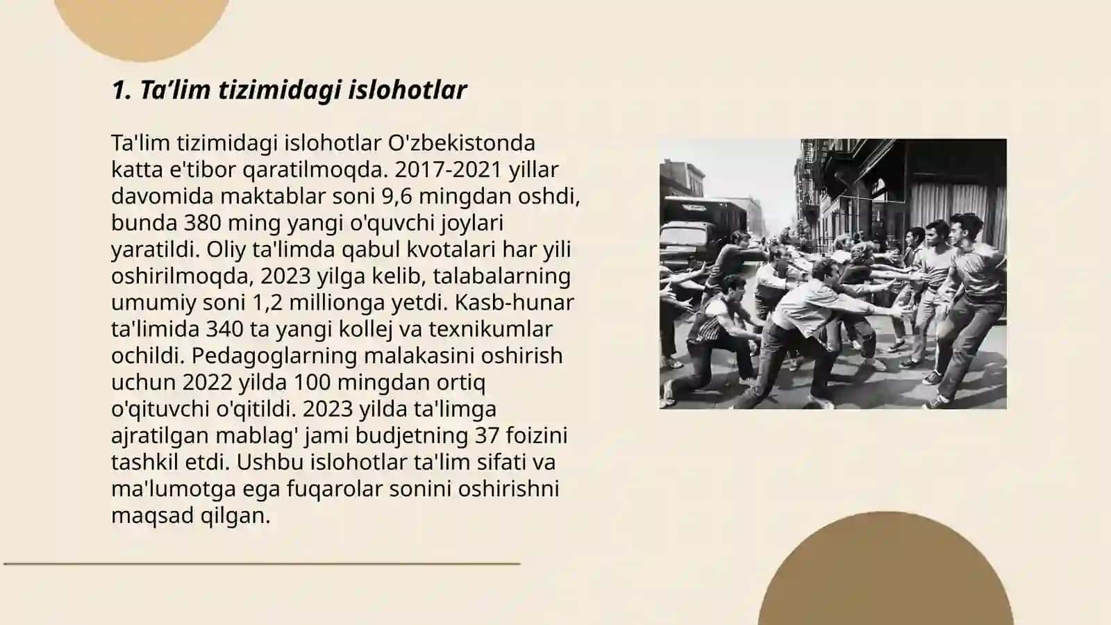 Ta’lim tizimidagi islohotlar 3