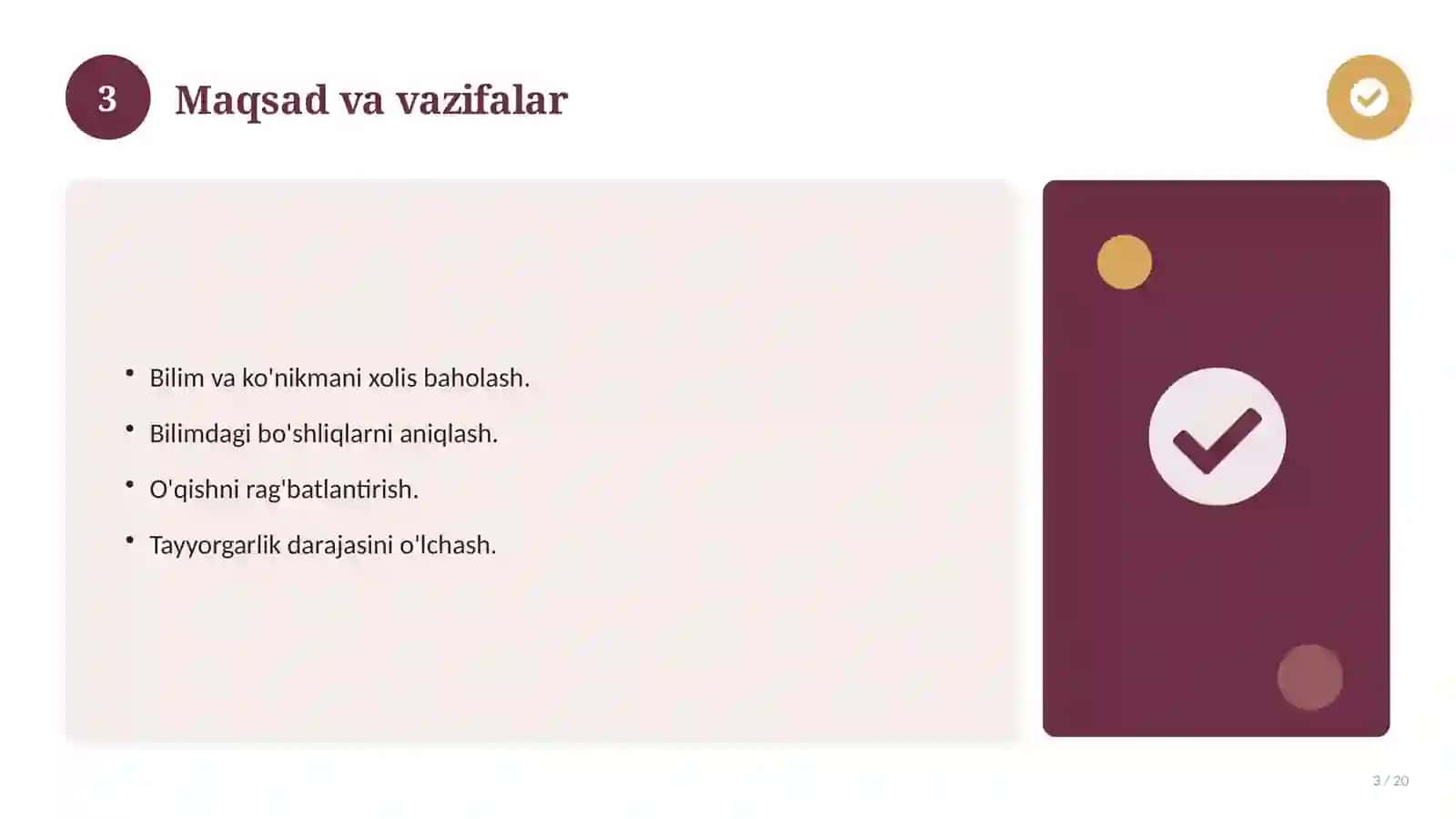 Informatika fanidan 11-sinf test savollari to'plami 3