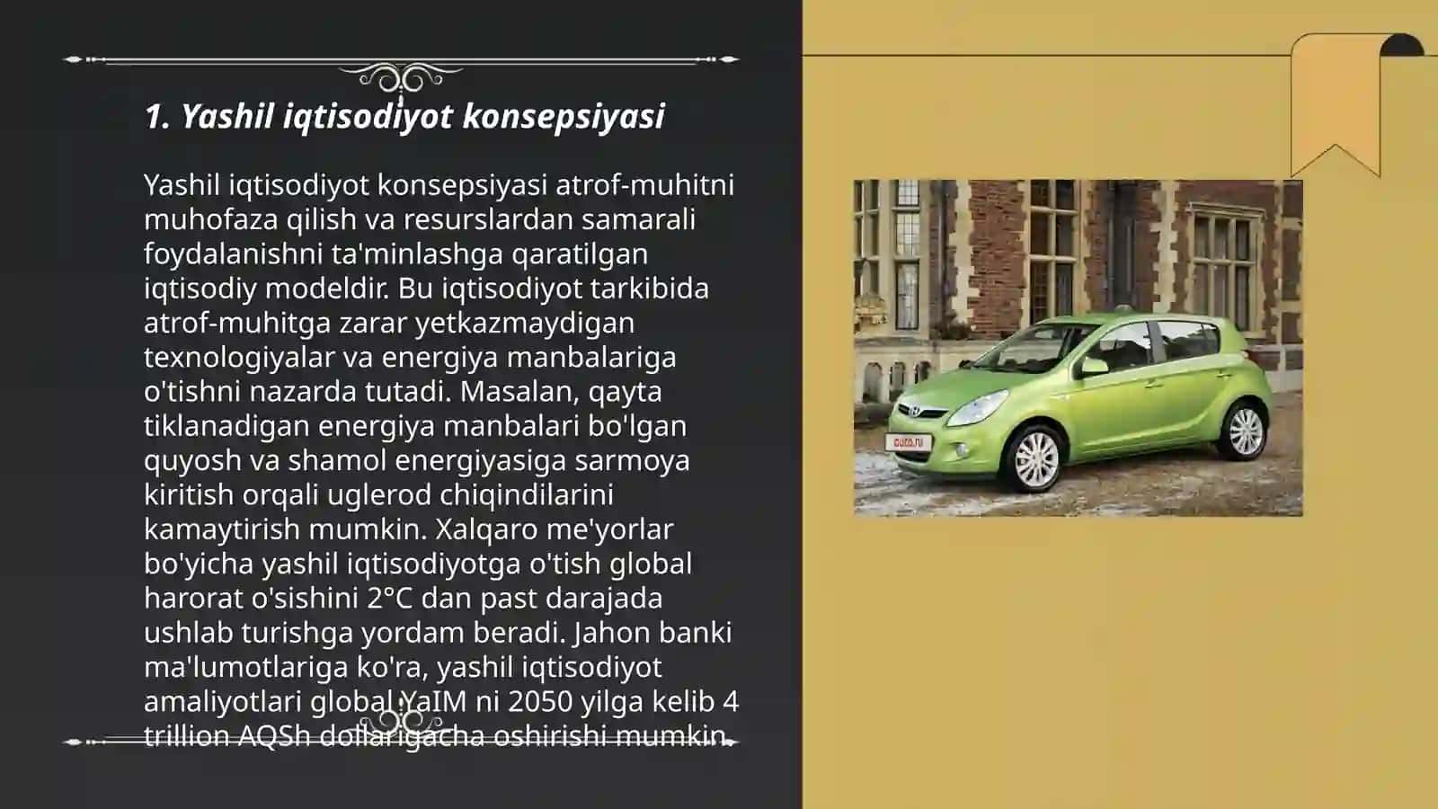 Yashil iqtisodiyot konsepsiyasi 3