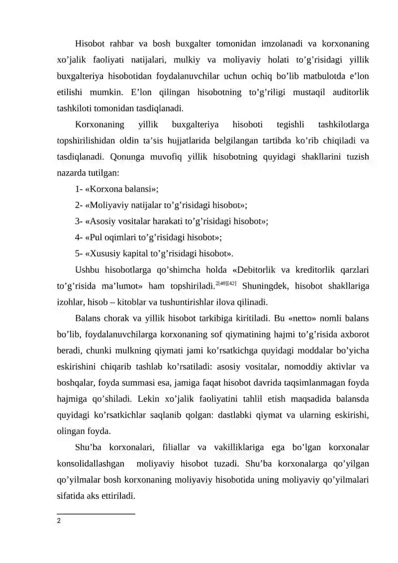Moliyaviy hisobotlar 3