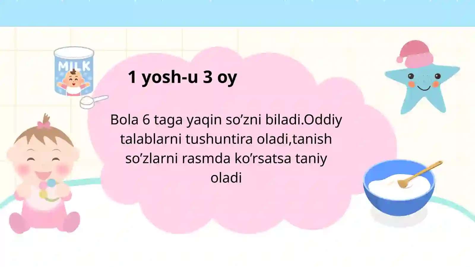 Bolalar nutqining me'yoriy rivojlanishi davrlari 3