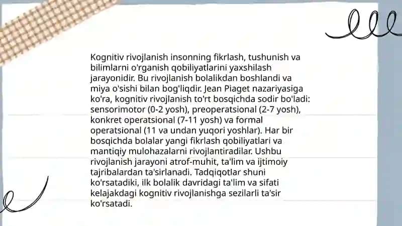 Kognitiv oriyentatsiya 3