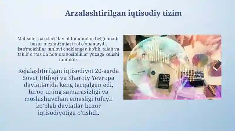 Iqtisodiy tizimlar 3