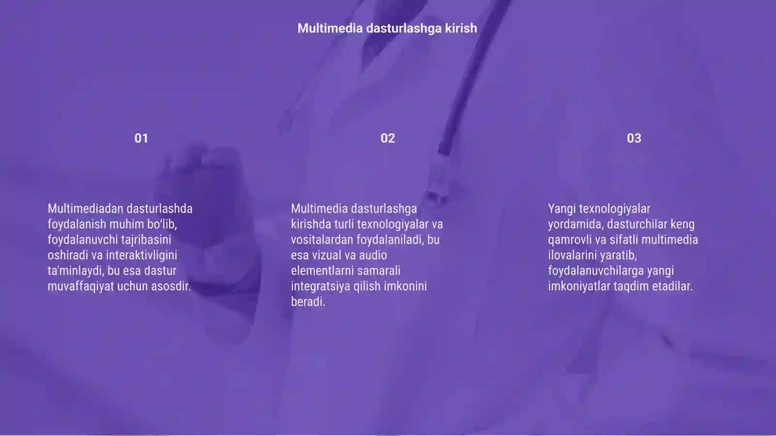 Multimediadan dasturlashda foydalanish 3