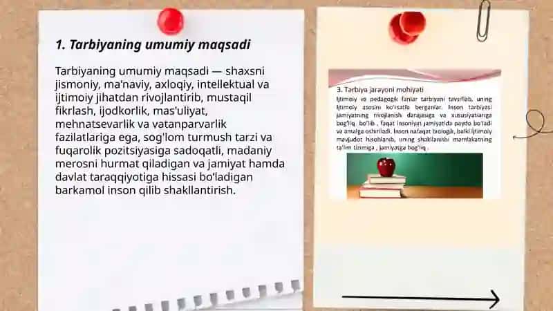 Tarbiyaning maqsad va vazifalari 3
