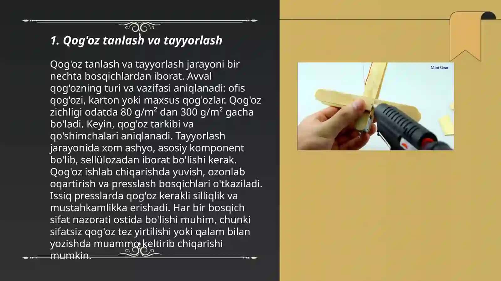 Qog'ozdan velesiped maketini yasash 3