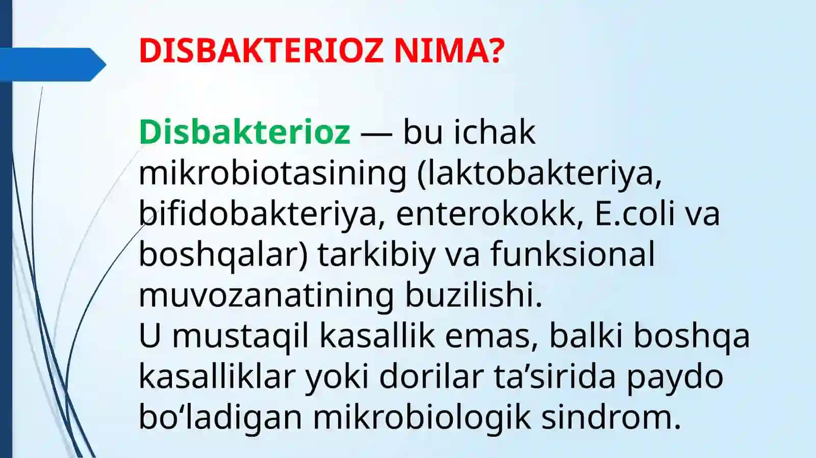 disbakterioz  va uni tekshirishni yangi usullari 3