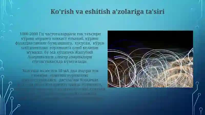 Elektr tokining organizmga ta'siri 3