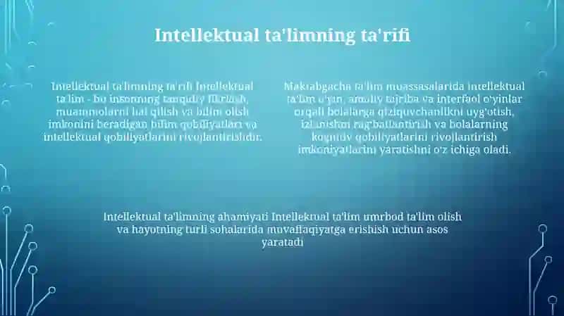 Maktabgacha TaʼLim Tashkilotlarida Aqliy Tarbiyani Tashkil Etish:) 3