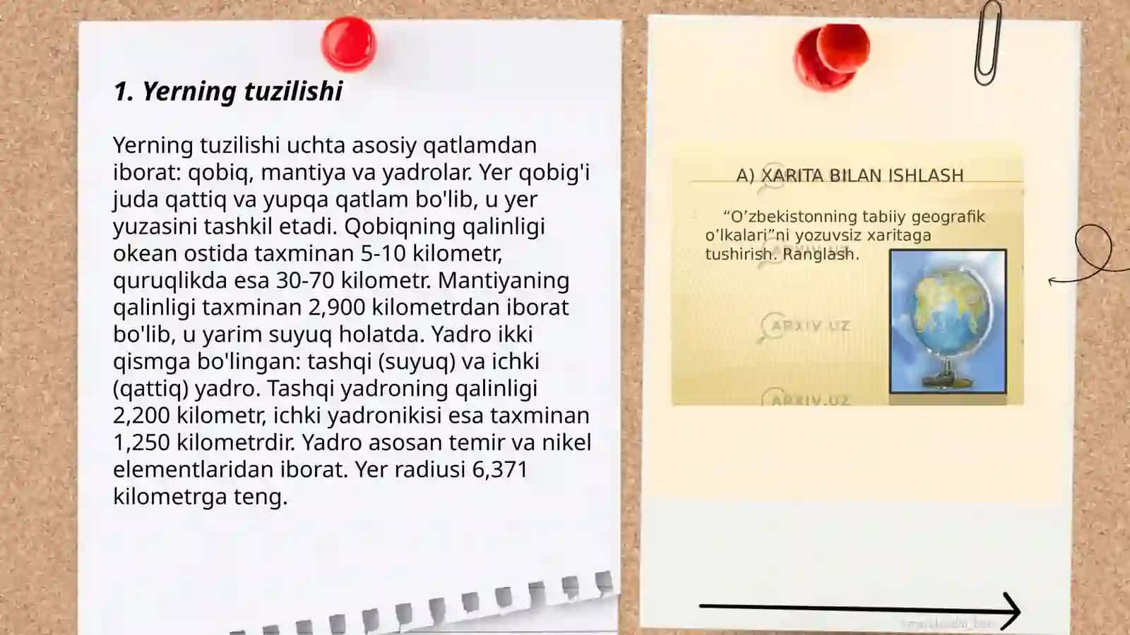 Yerning geografik qobig'i 3