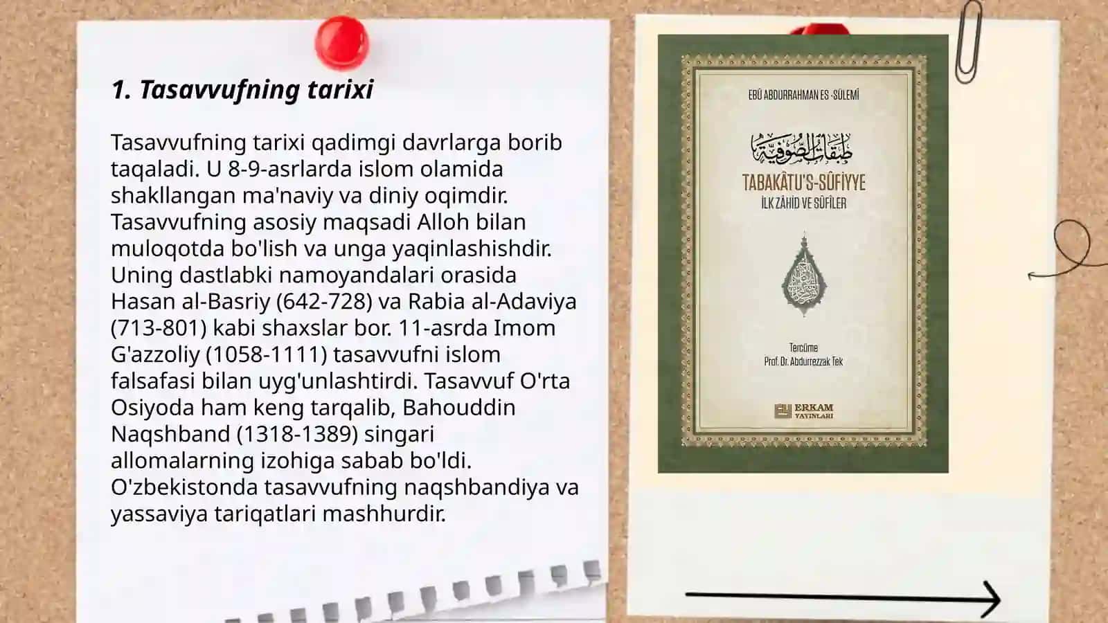 Islom dinida tasavvuf 3