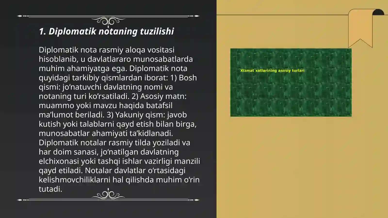 Diplomatik hujjatlar 3