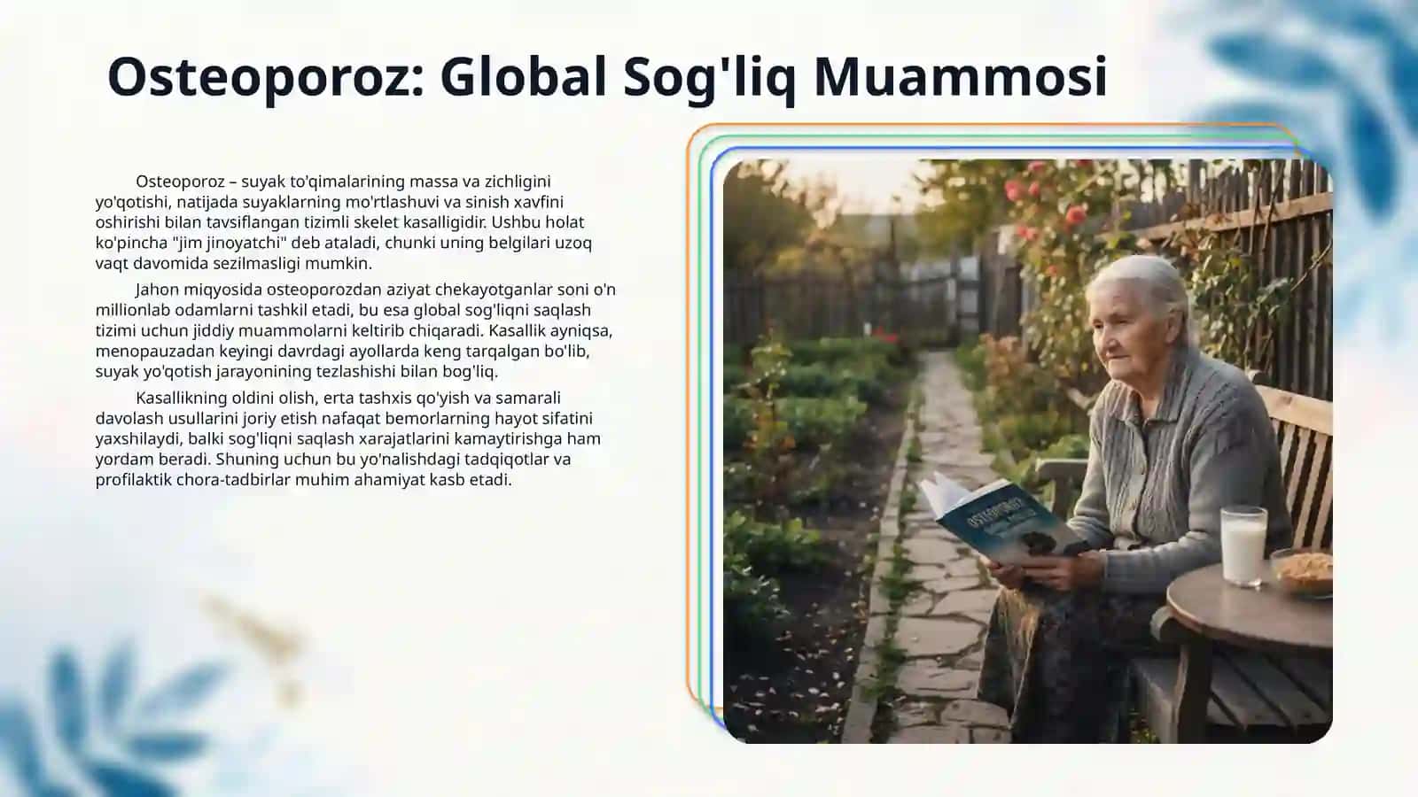 Osteoporoz diagnostikasi va klinikasi 3