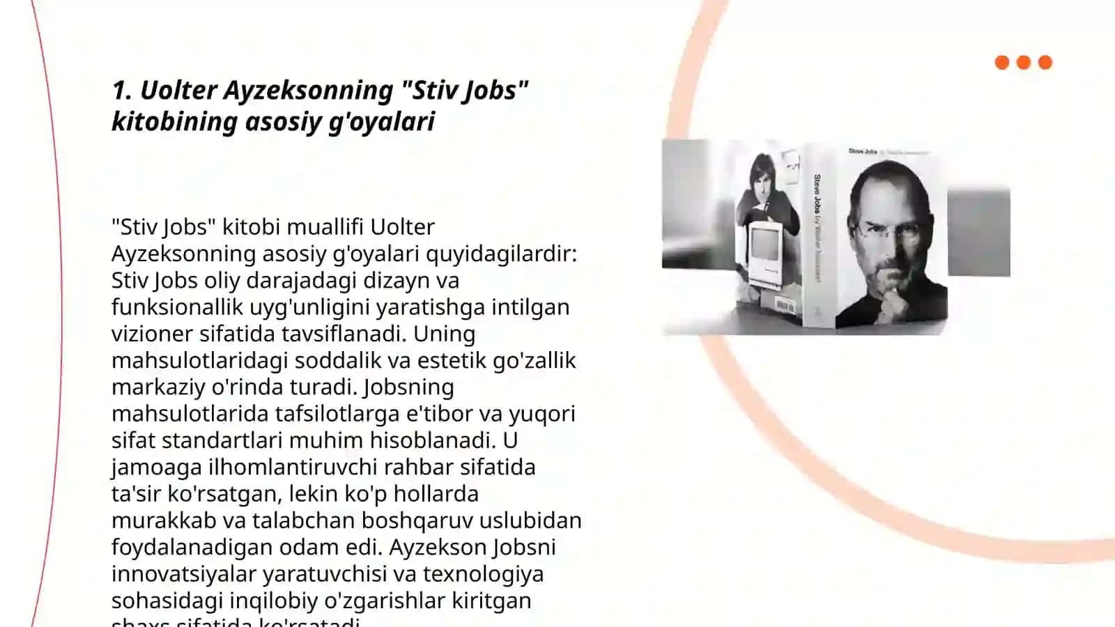 Stiv Jobs kitobi 3