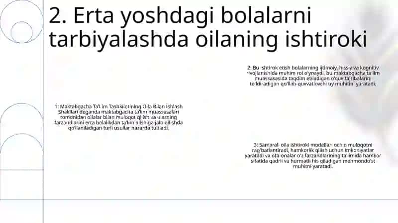 Maktabgacha TaʼLim Tashkilotining Oila Bilan Ishlash Shakllari 3