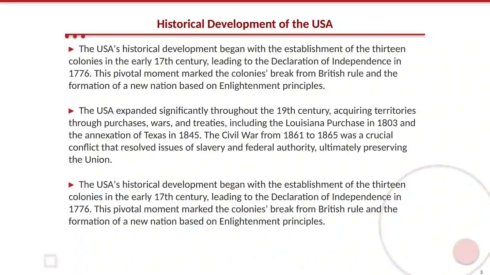 The USA General Information about the Usa 3