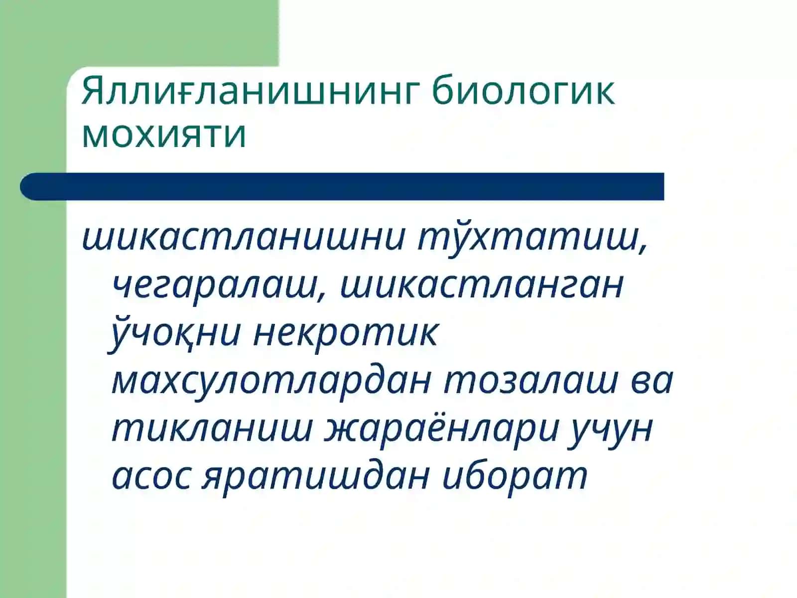 Яллиғланиш патофизиологияси 3