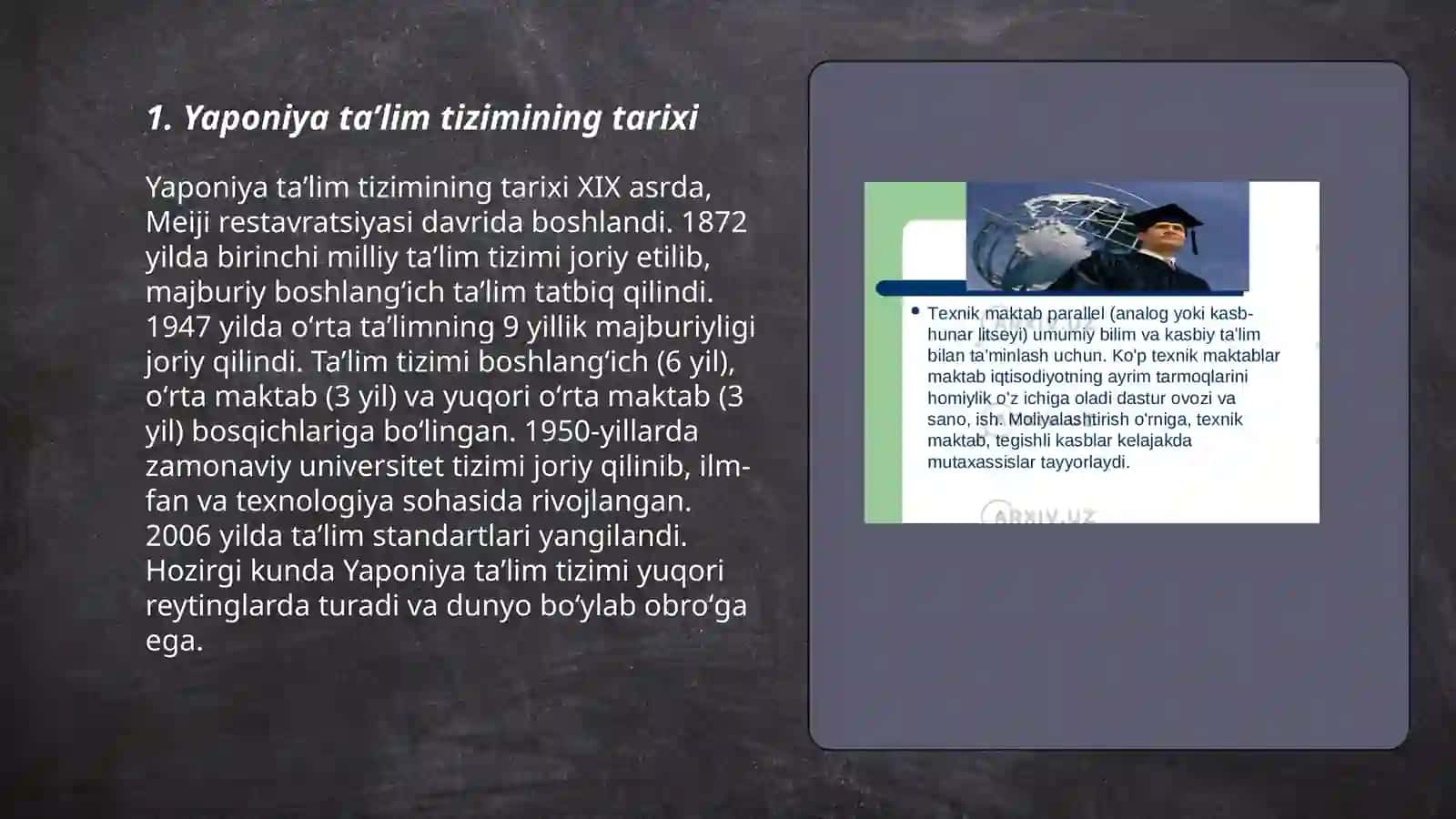 Yaponiya taʼlim tizimi 3