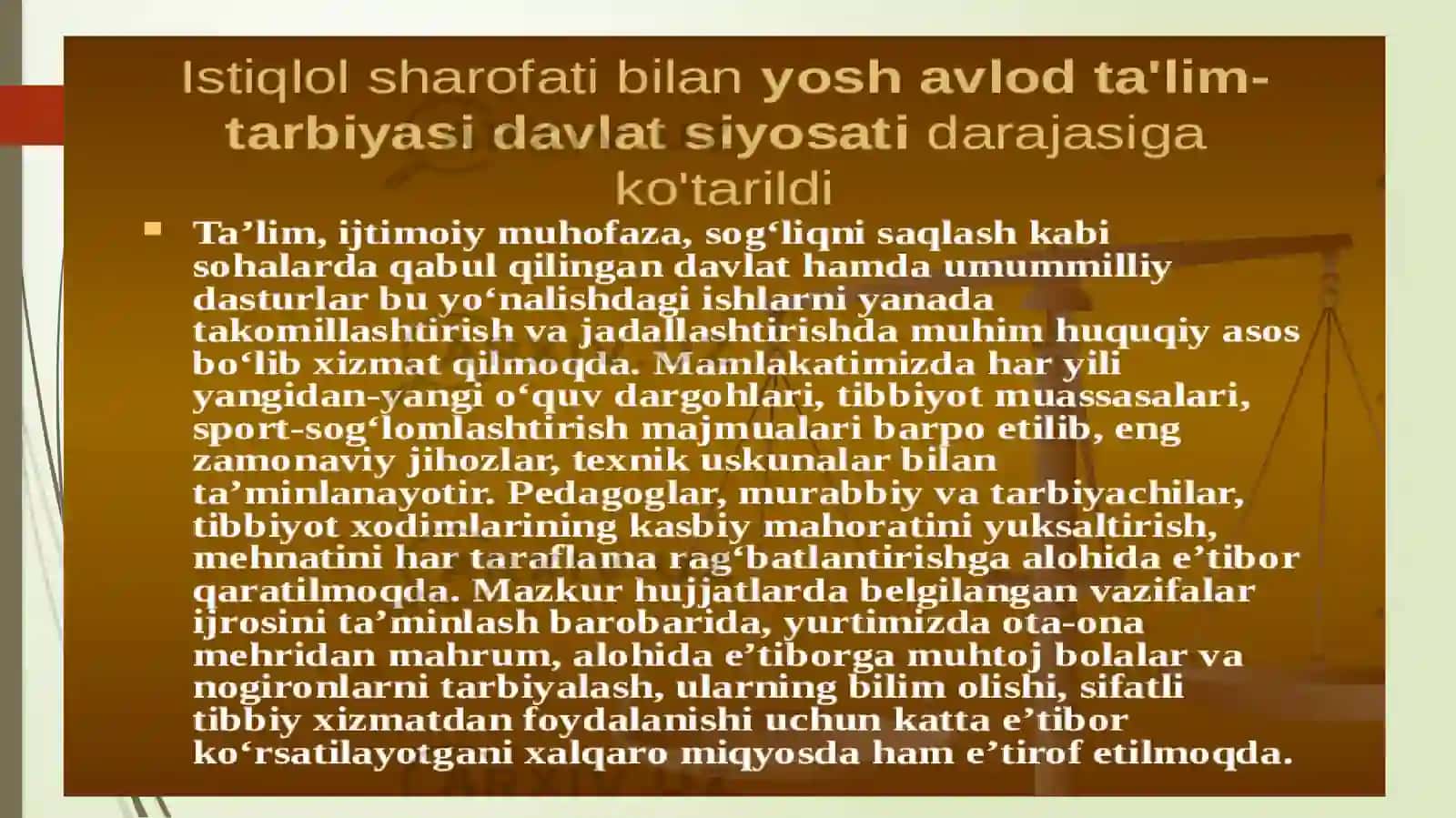 Ta'lim tashkil etish turlari va shakllari. Dars- ta'limni tashkil etishning asosiy shakli. 3