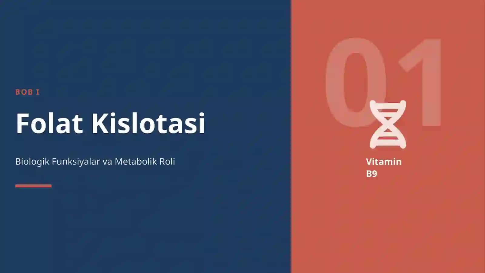 Folat Kislotasi va Sulfanilamidlar 3