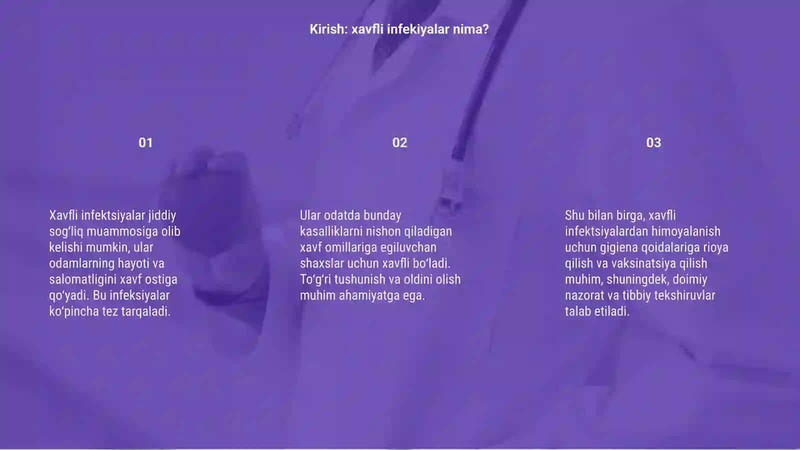 Õta xavfli infeksiyalar haqida tushuncha 3